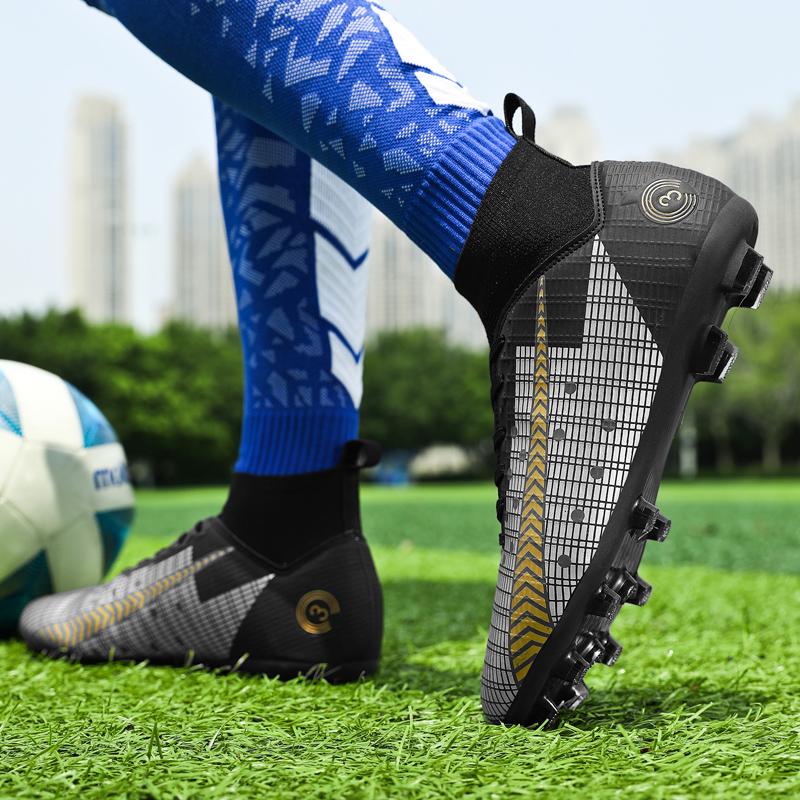 LSYAAAAA giày bóng đá nam cao cấp mới TF/FG dành cho người lớn chuyên nghiệp chống trượt giày bóng đá trẻ em