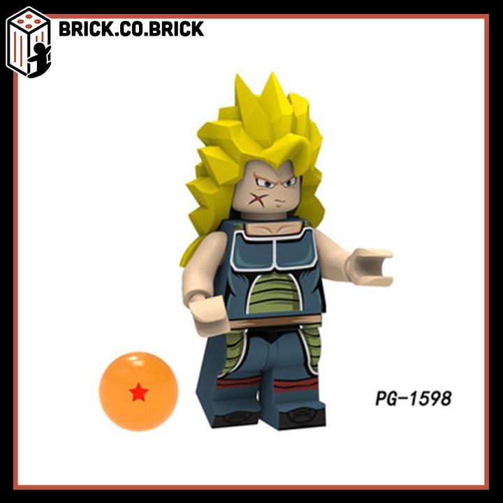 Nhân vật Lắp ráp Xếp hình Đặc biệt trong phim Dragon Bảy viên Ngọc rồng minifig Son Goku PG8182 - PG-1598