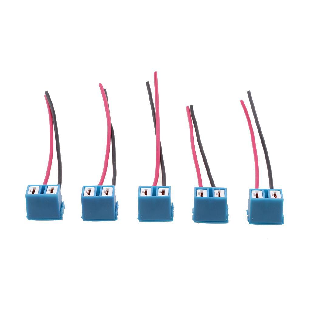 5pcs  Bulb Socket Fog Driving Light Lamp Wire Harness  Base