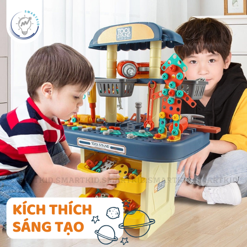 Bộ lắp ghép kỹ sư cỡ lớn 246 chi tiết kèm khoan pin và sách hướng dẫn - Đồ chơi sáng tạo cho bé 3+