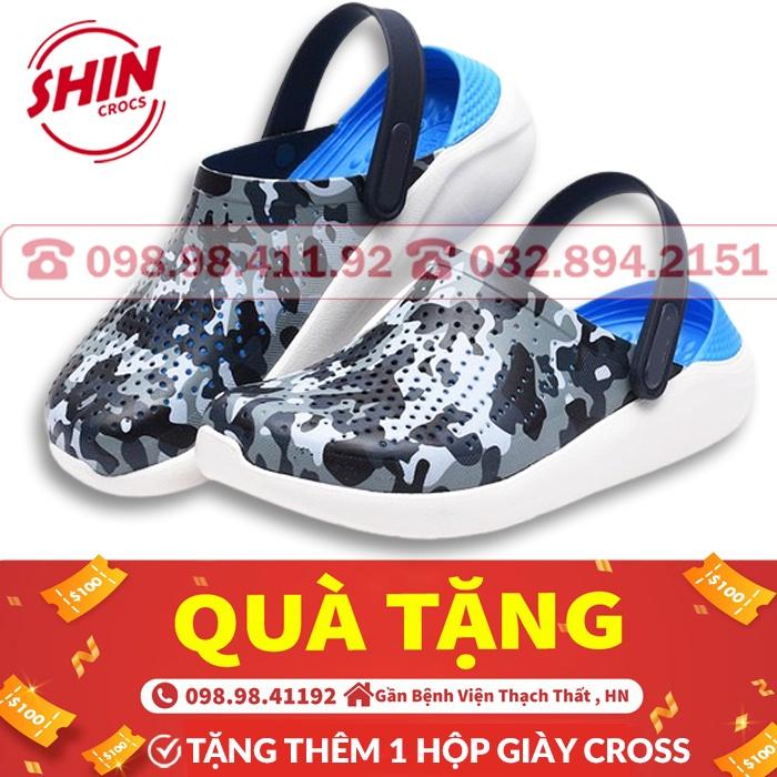 dép cross quai ngang dạng sục mẫu mới 2022 SHINCRNEW12 tặng thêm 12 sticker cross