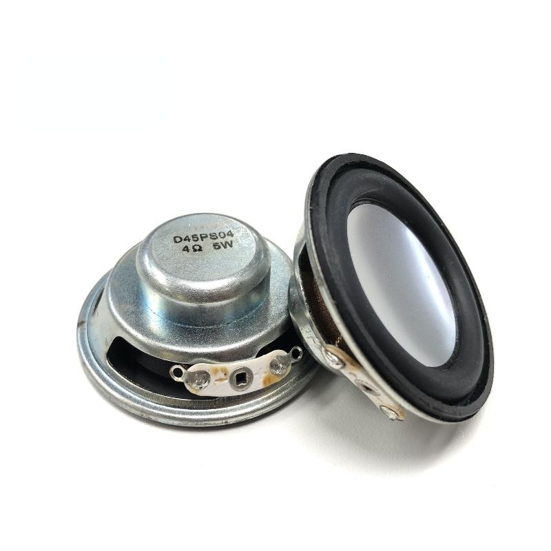 SOTAMIA 2 Chiếc 45MM Mini Toàn Dải Loa Âm Thanh 4 Ohm 5W Di Động Bass Âm Thanh Loa Đa Phương Tiện Loa Khuếch Đại Nhà DIY