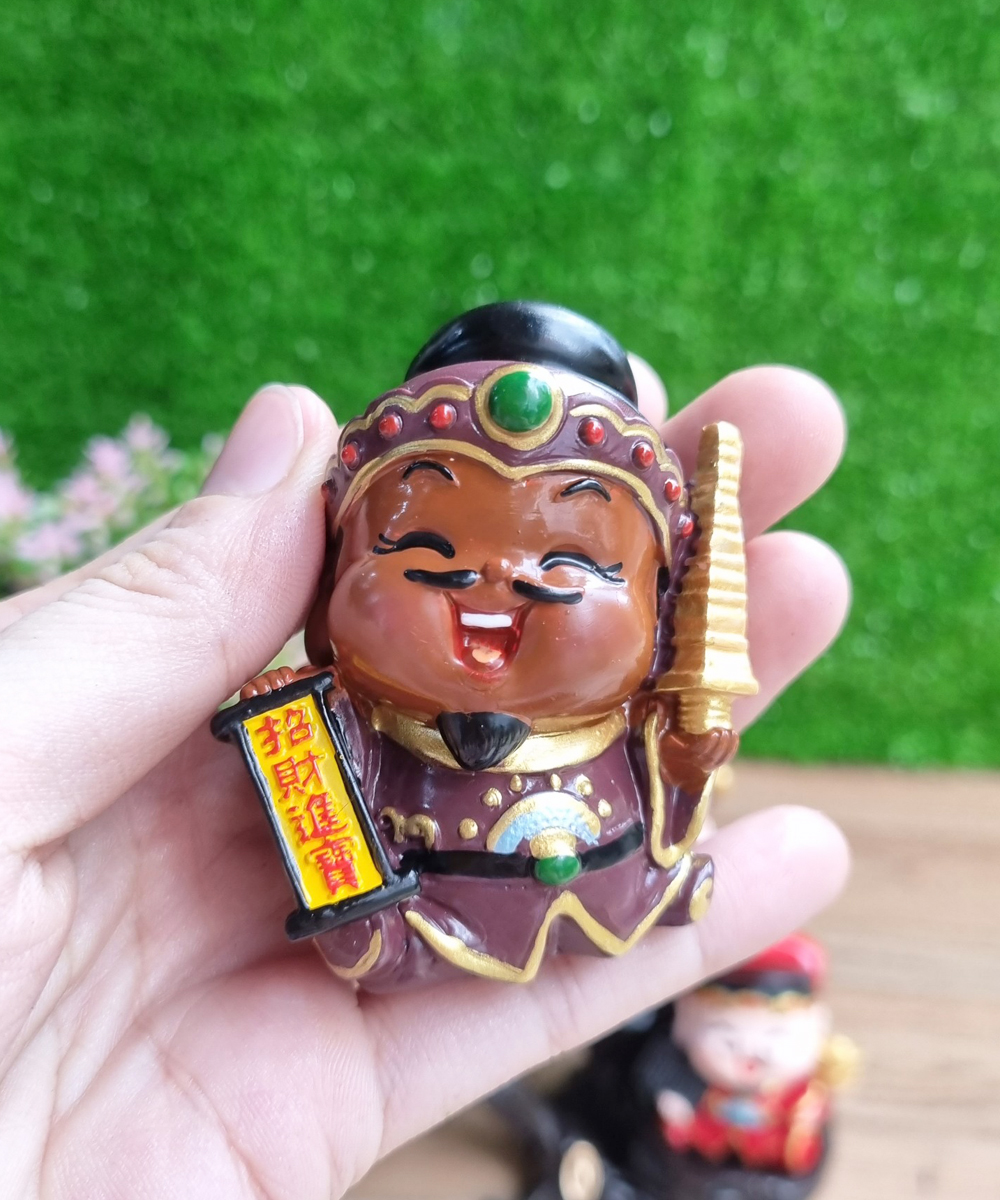 Bộ Ngũ Tài 6cm cao cấp kèm chân đế Tài Lộc Phát thuần Việt