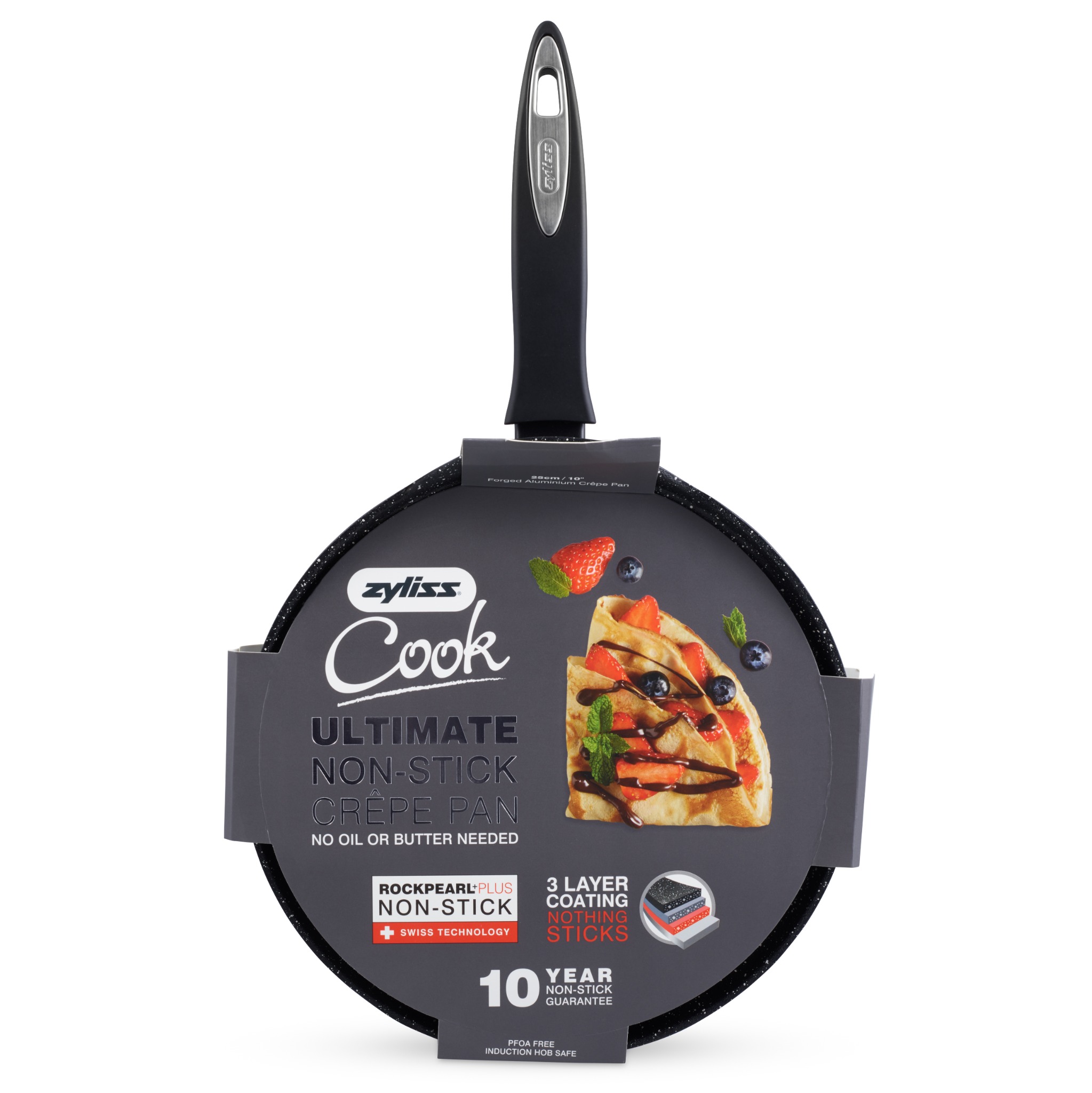 Chảo làm bánh Zyliss Forged Aluminium Crepe Pan 25cm - E980130