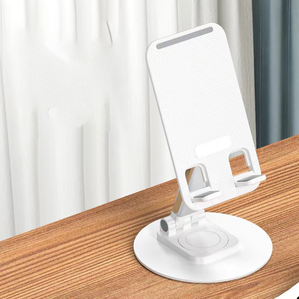 Giá kệ đỡ điện thoại dành cho iphone ipad máy tính bảng xoay 360 độ gấp gọn điều chỉnh nhiều nấc độ cao - Hàng chính hãng