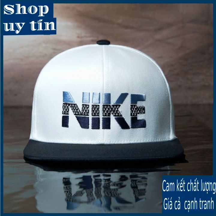 Freeship - MŨ/NÓN KẾT LƯỠI TRAI SNAPBACK N CHỮ THÊU THỜI TRANG NAM NỮ CAO CẤP