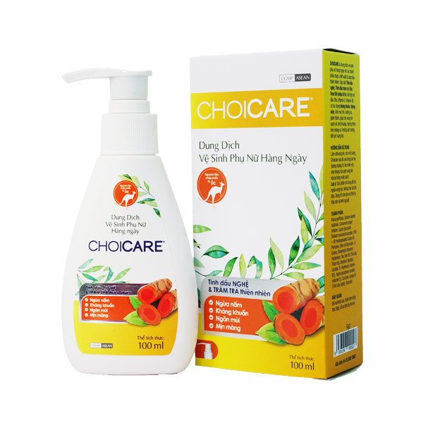 Dung Dịch Vệ Sinh Phụ Nữ Choicare 100ml