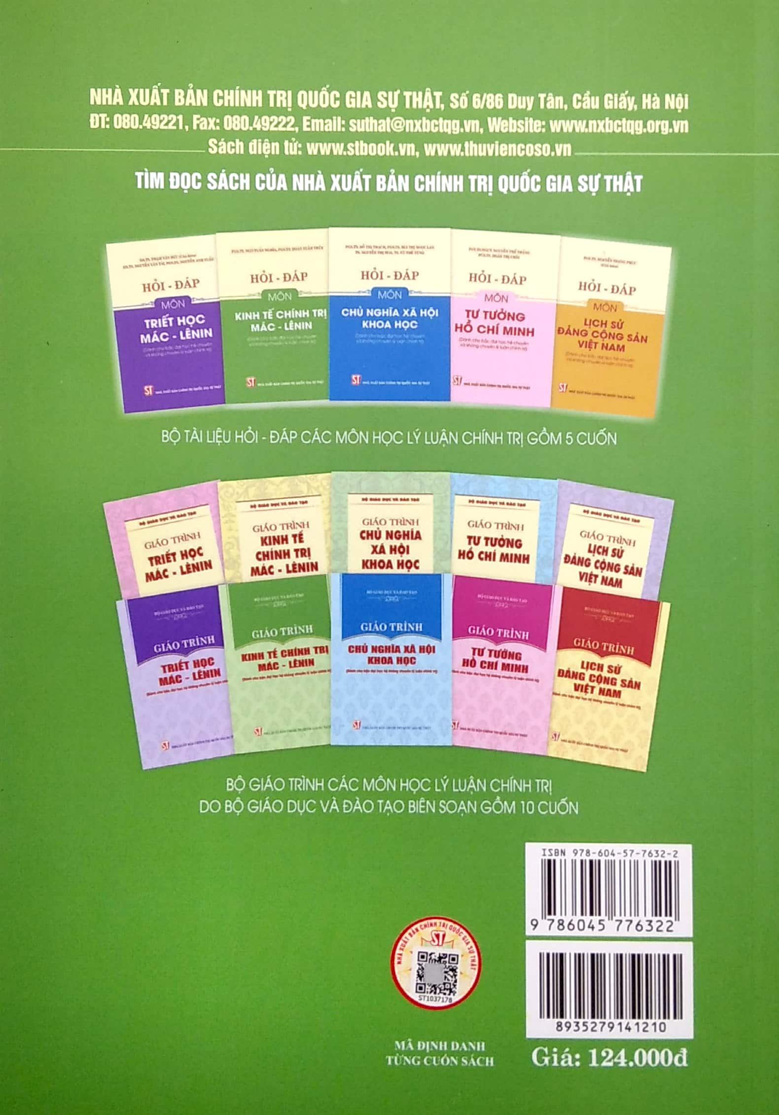 Hỏi - Đáp Môn Kinh Tế Chính Trị Mác - Lê Nin (Dành Cho Bậc Đại Học Hệ Chuyên Và Không Chuyên Lý Luận Chính Trị)