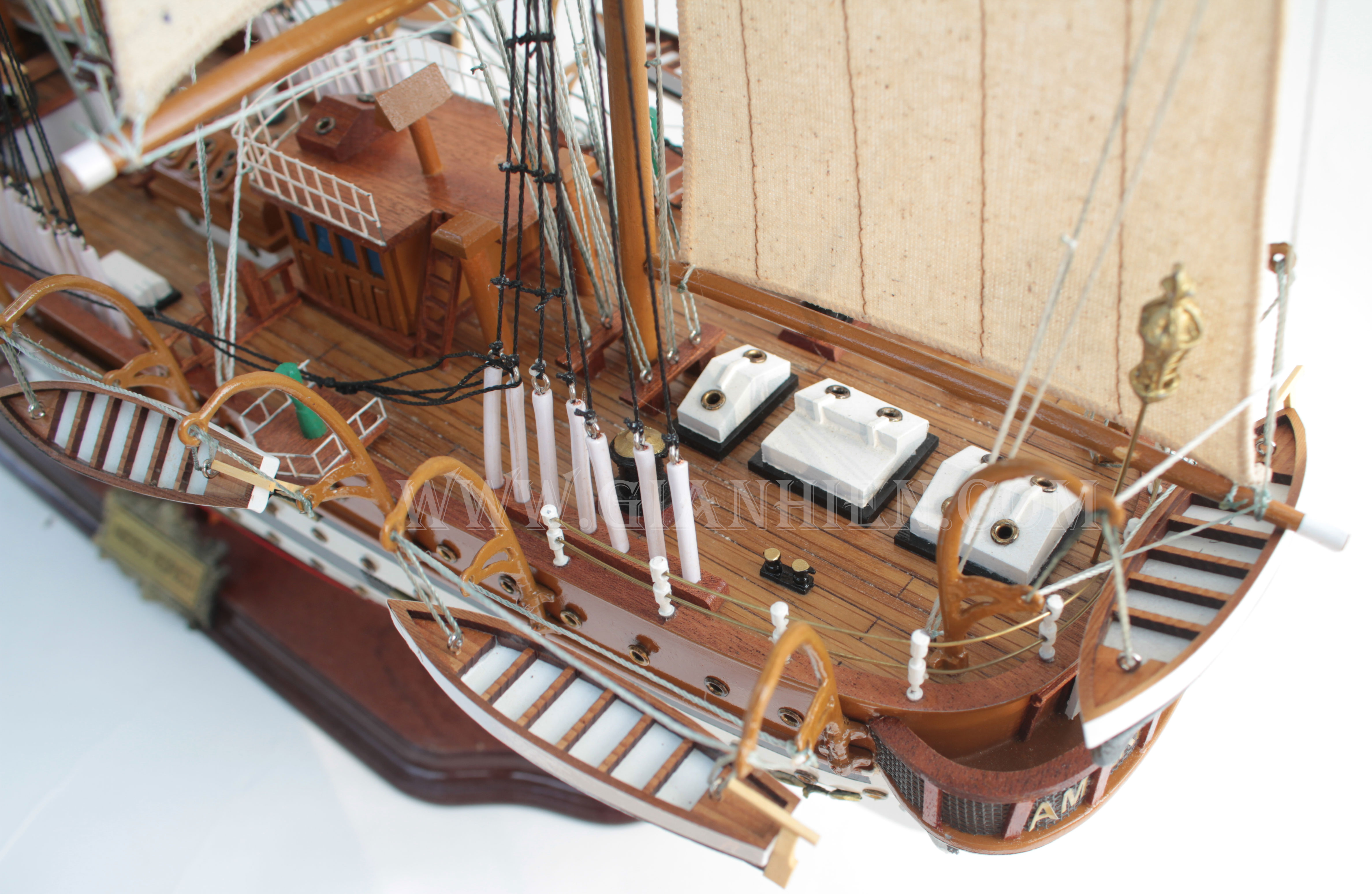 Mô hình Thuyền Cổ AMERIGO VESPUCCI 80CM (Giá xưởng)