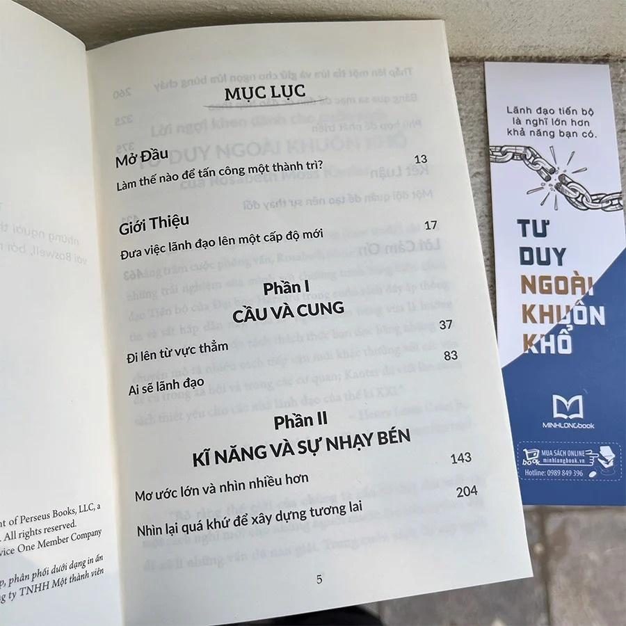 Tư Duy Ngoài Khuôn Khổ - Lãnh Đạo Tiến Bộ, Đổi Mới Thế Hệ - Bản Quyền