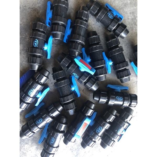 Val, khoá ống nước sạch HDPE phi 20 + 25