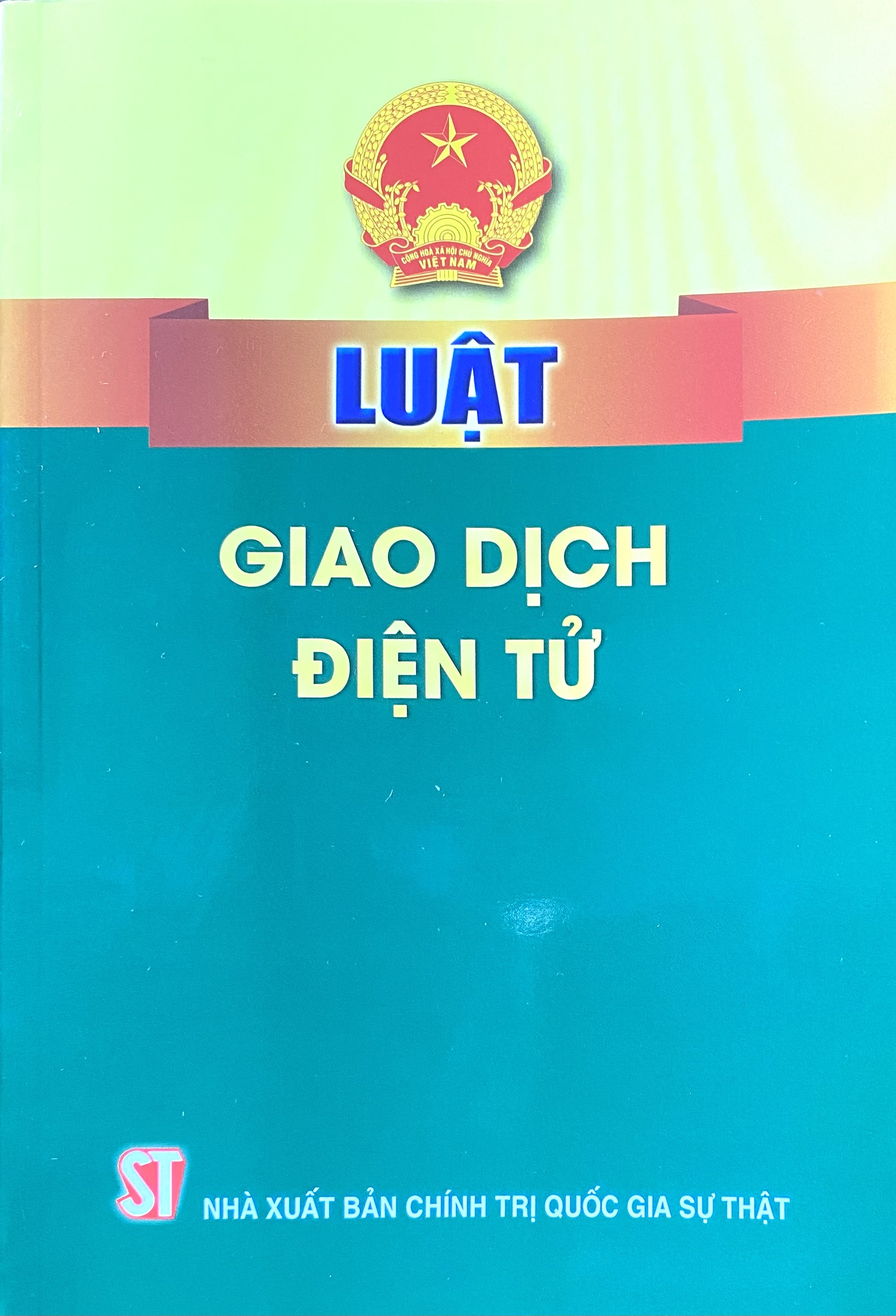 Sách - Luật Giao Dịch Điện Tử