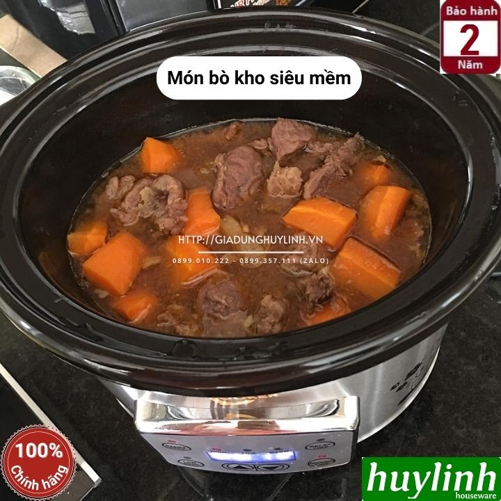 Nồi nấu cháo chậm tự động điện tử BBcooker DS15 - 1.5 lít - Hàng chính hãng - Nồi nấu cháo cho bé, nồi hầm, chưng yến