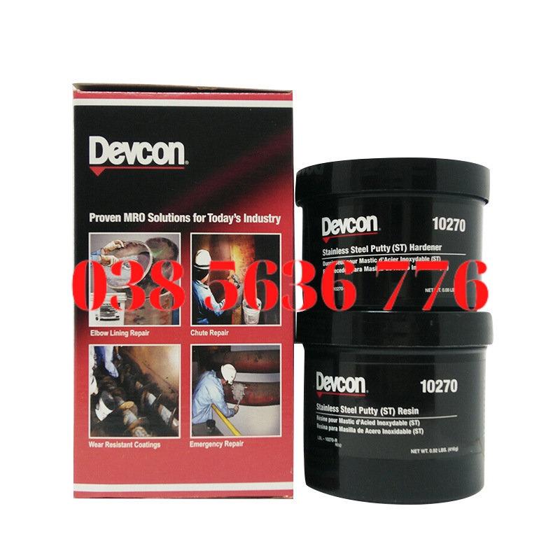 Devcon 10270 Keo Sửa Chữa Vết Nứt Thiết Bị Bằng Thép Không Gỉ