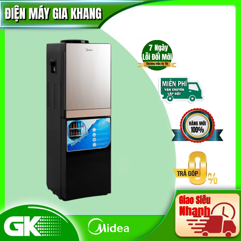 Cây nước nóng lạnh Midea YL1836S-B - Hàng Chính Hãng