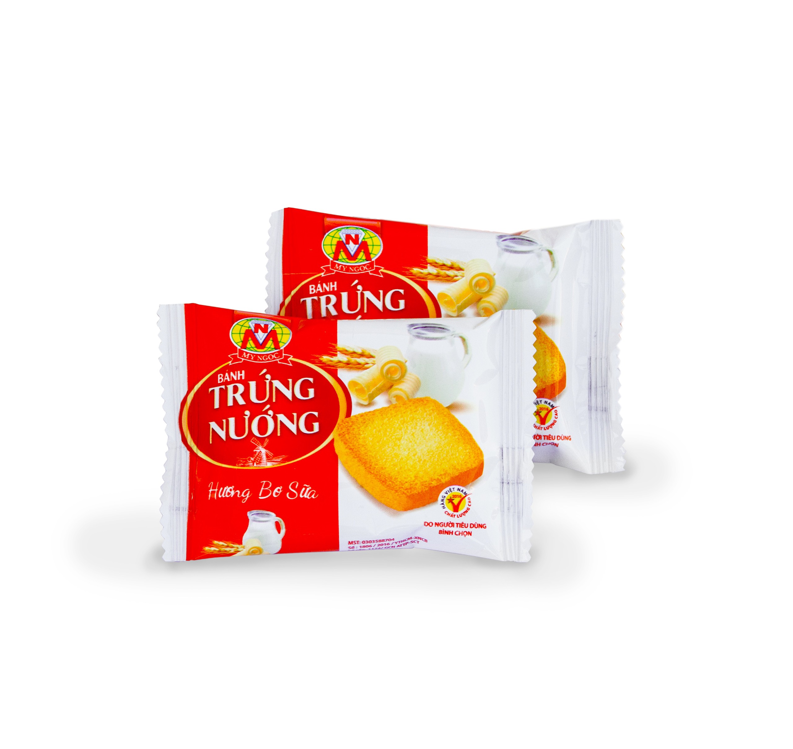 252g Bánh trứng nướng Hương BƠ SỮA tươi MỸ NGỌC