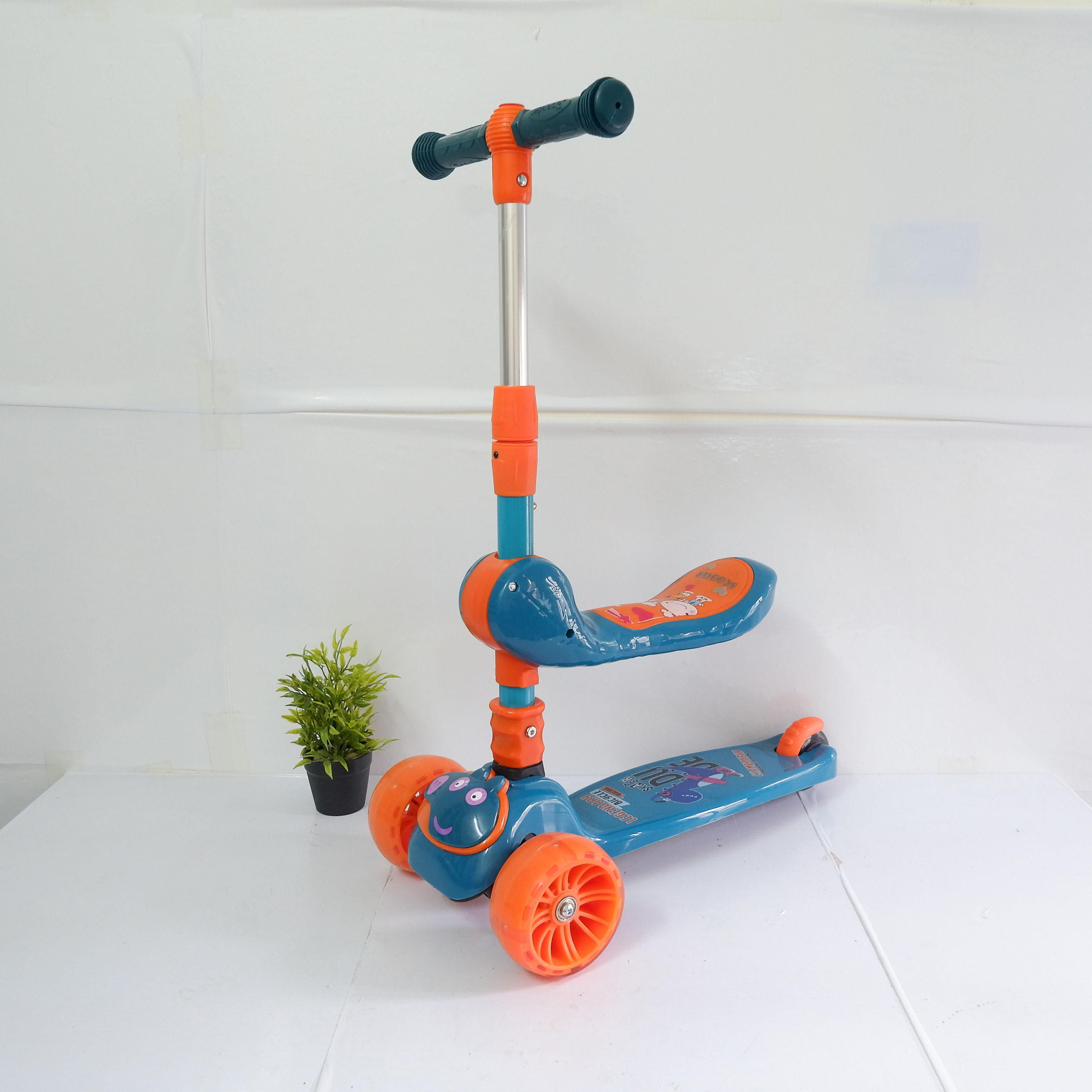 Xe Trượt Scooter Cao Cấp 3 Bánh Phát Sáng, Phát Nhạc - Hàng chính hãng