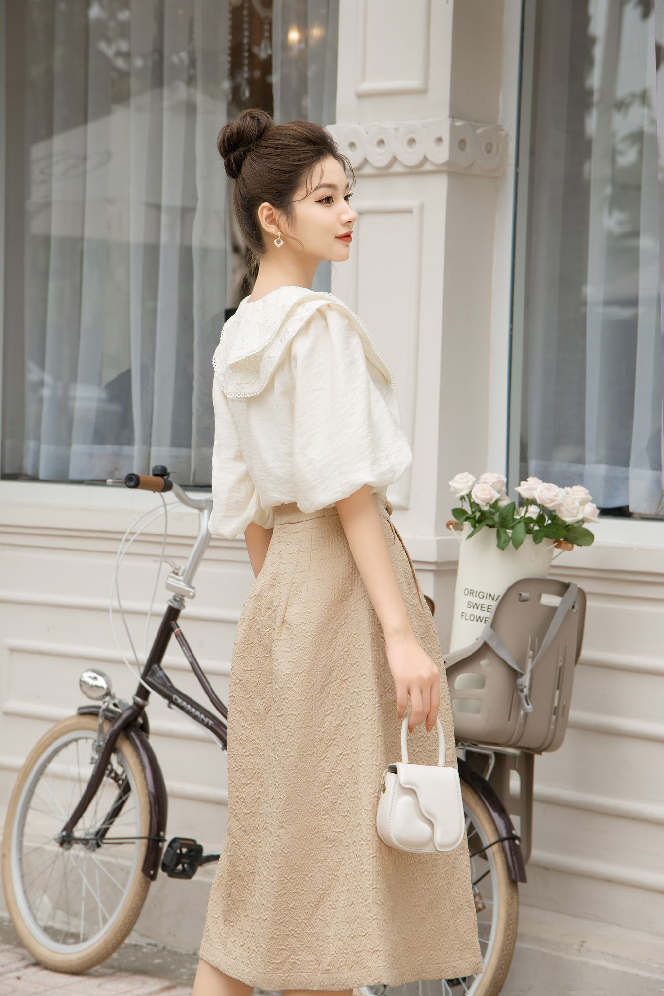 OLV - Áo Orla Beige Top