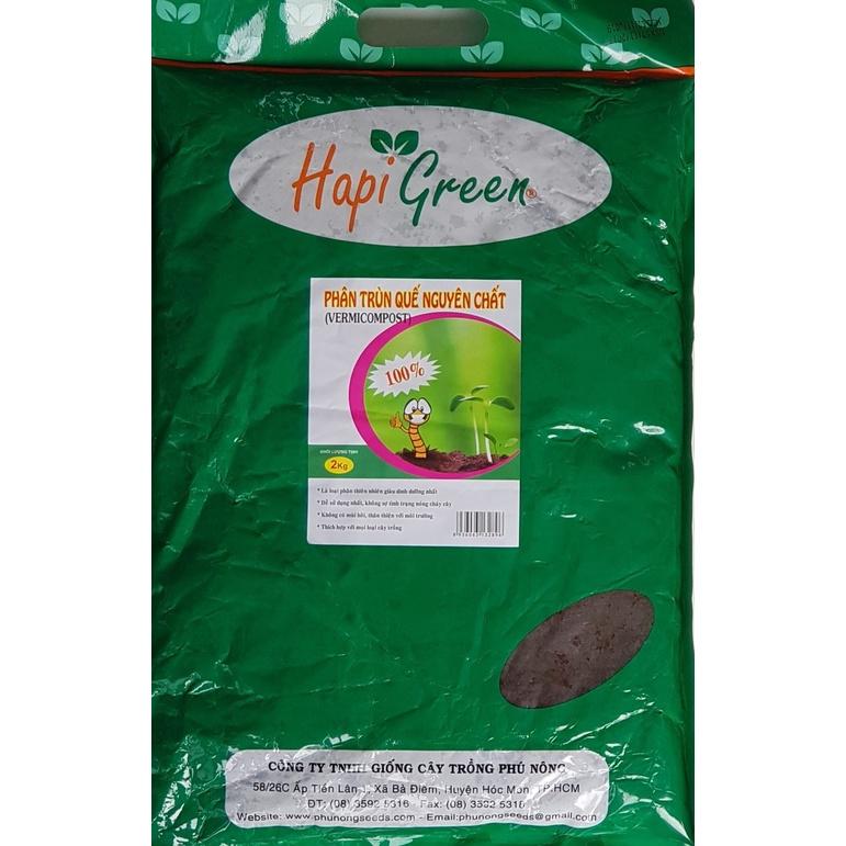 Phân Trùn Quế Happi Green 2kg/bao KNS217