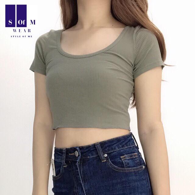 Áo Croptop nữ /video
