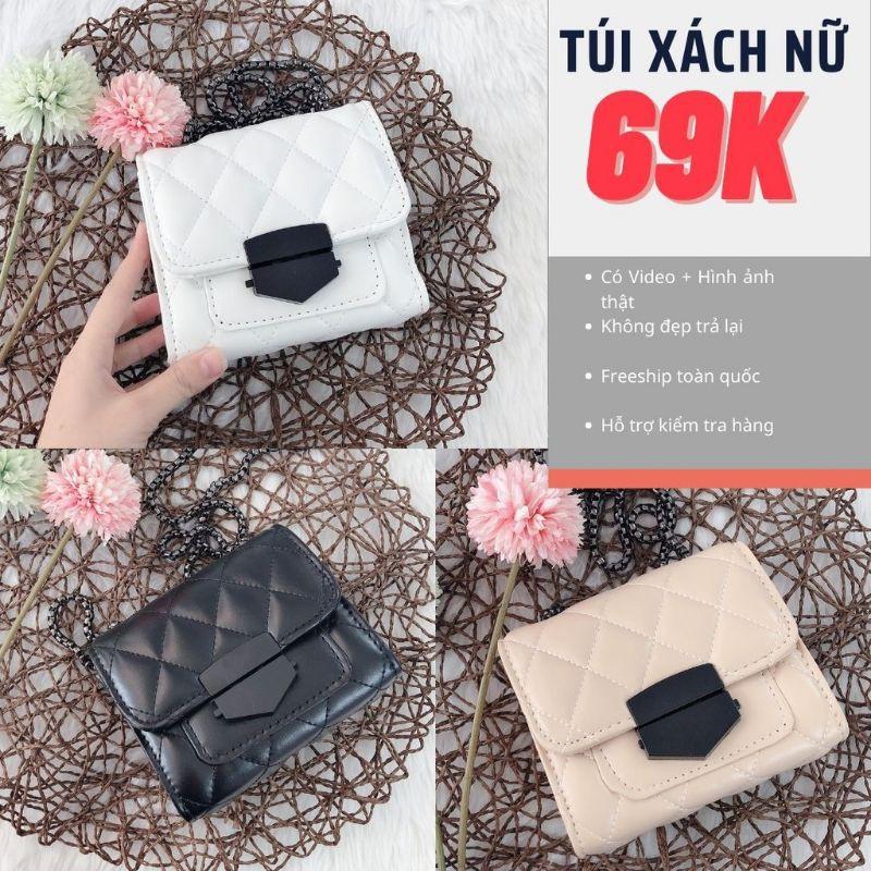 Túi Xách Mini - Da phồng - Size 15 -