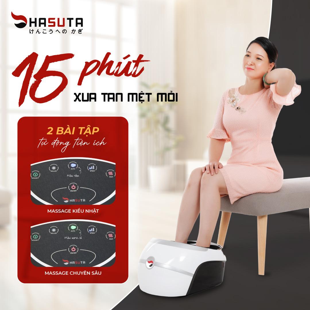 Máy Massage chân Hasuta HMF-260 - Hàng chính hãng