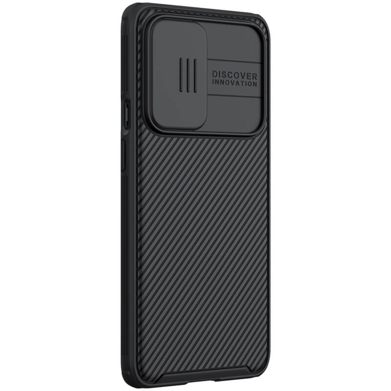 Ốp lưng PC vân sần , có lắp bảo vệ cụm camera cho Oneplus 9 Pro - Nillkin Camshield- Hàng nhập khẩu