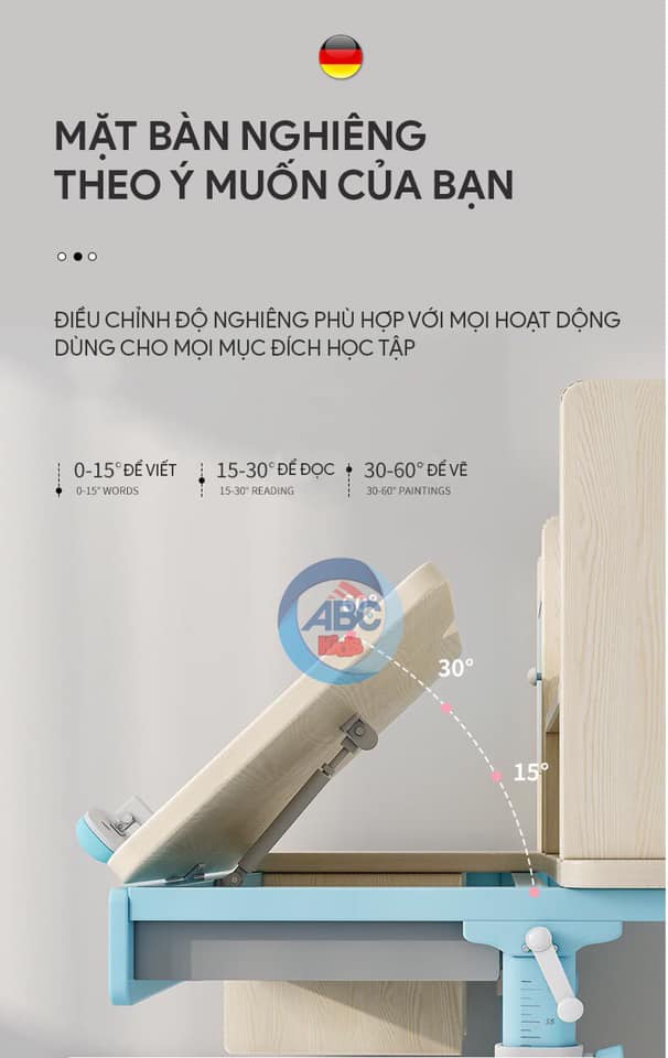 Bộ Bàn Ghế Học Sinh Chống Gù ,chống Cận Thông Minh đa Năng Cho Bé