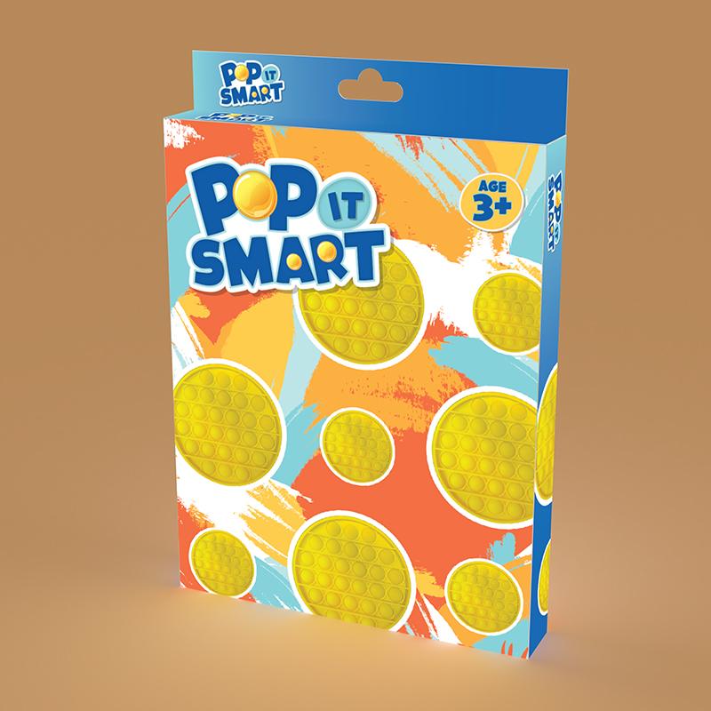 Đồ Chơi Pop It Smart Hình Tròn Vàng RND/POP01/YEL