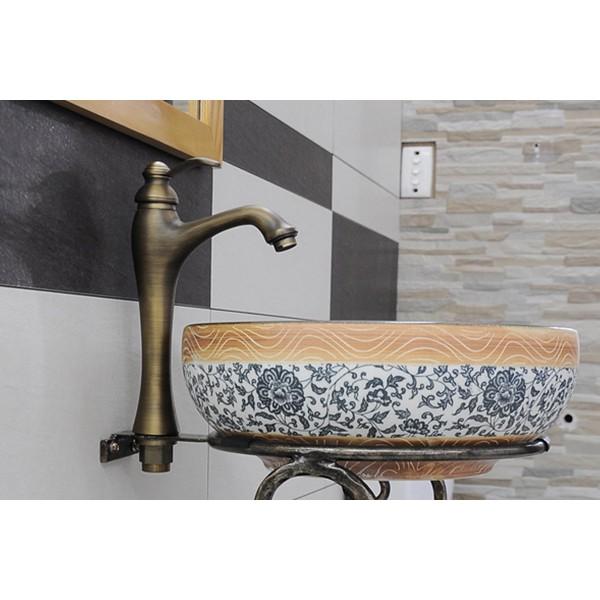 Vòi lavabo cổ điển - vòi lavabo đồng thau