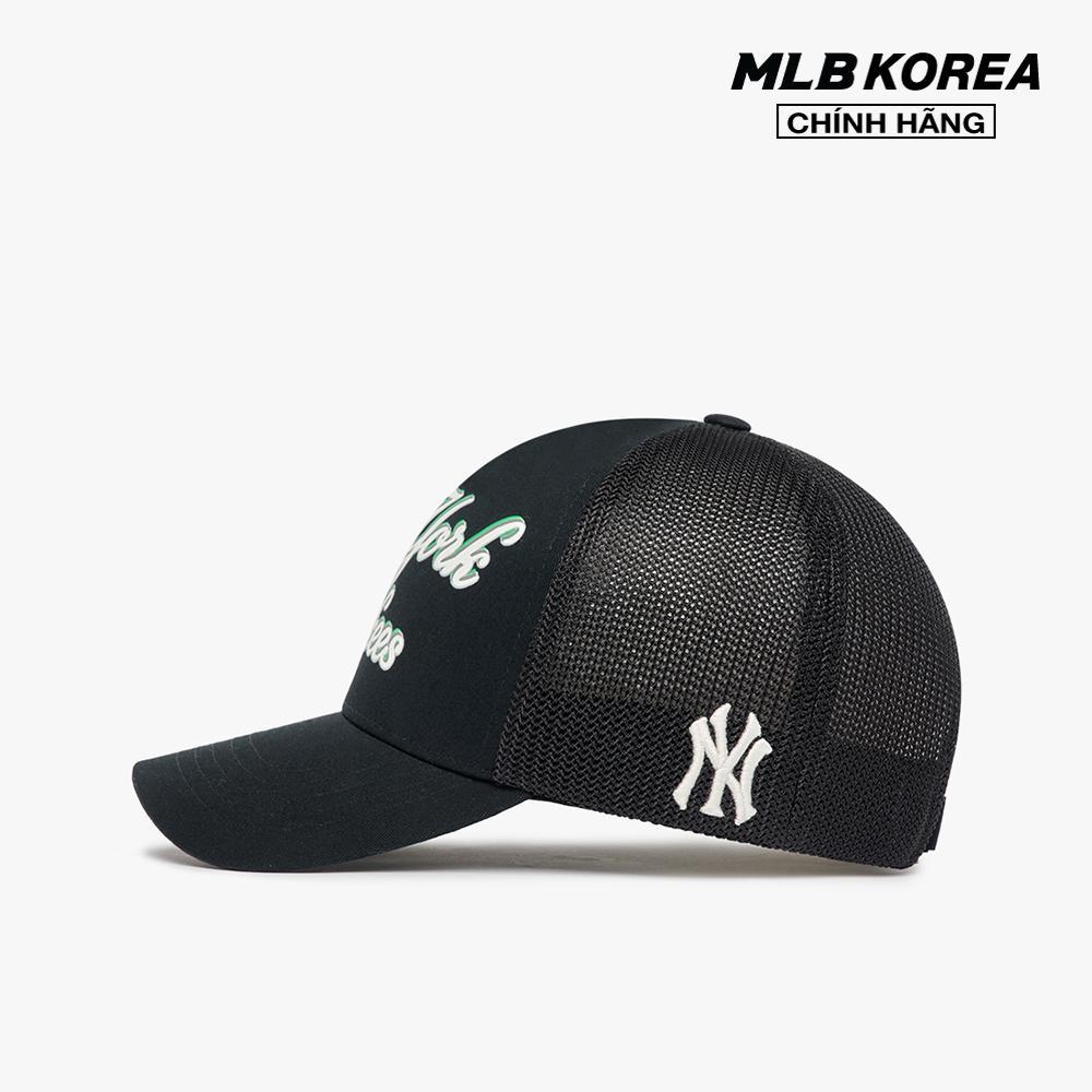 MLB - Nón bóng chày unisex phối lưới Sunny Beach Mesh 3AMCU0133-50BKS