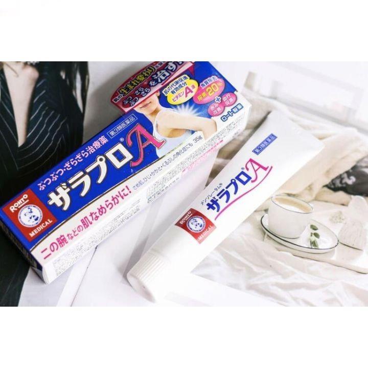 Kem dưỡng da ngừa nang lông R/ohto Zaraporo 35g Nhật Bản
