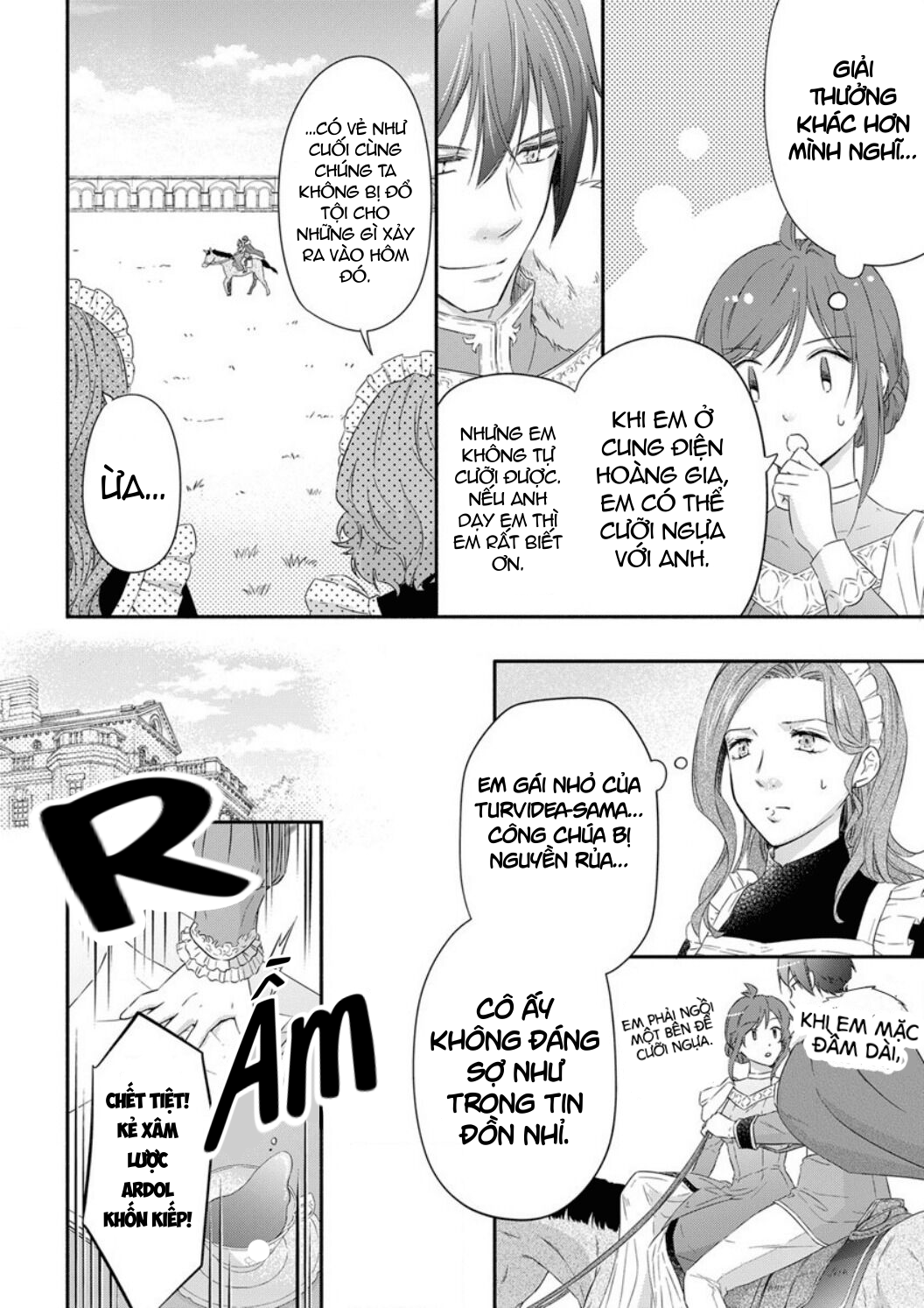 công chúa bị nguyền rủa được giam giữ bởi kỵ sĩ tàn bạo - khắc lên dấu ấn của tình yêu vĩnh cửu chapter 6 7