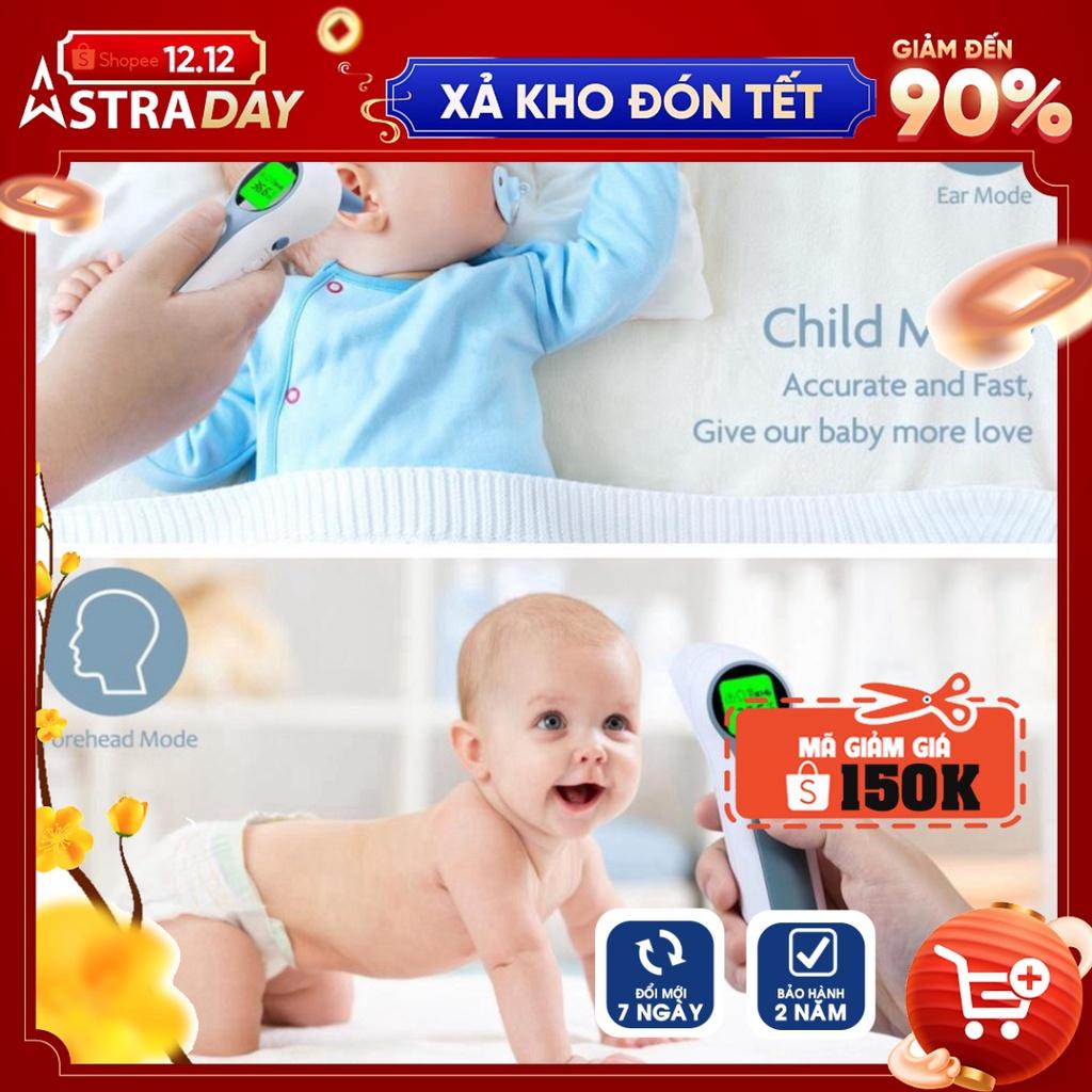 [BH 2 năm] Nhiệt kế hồng ngoại đo trán &amp; tai 4in1 Jumper FR300, nhiệt kế điện tử microlife, máy đo nhi