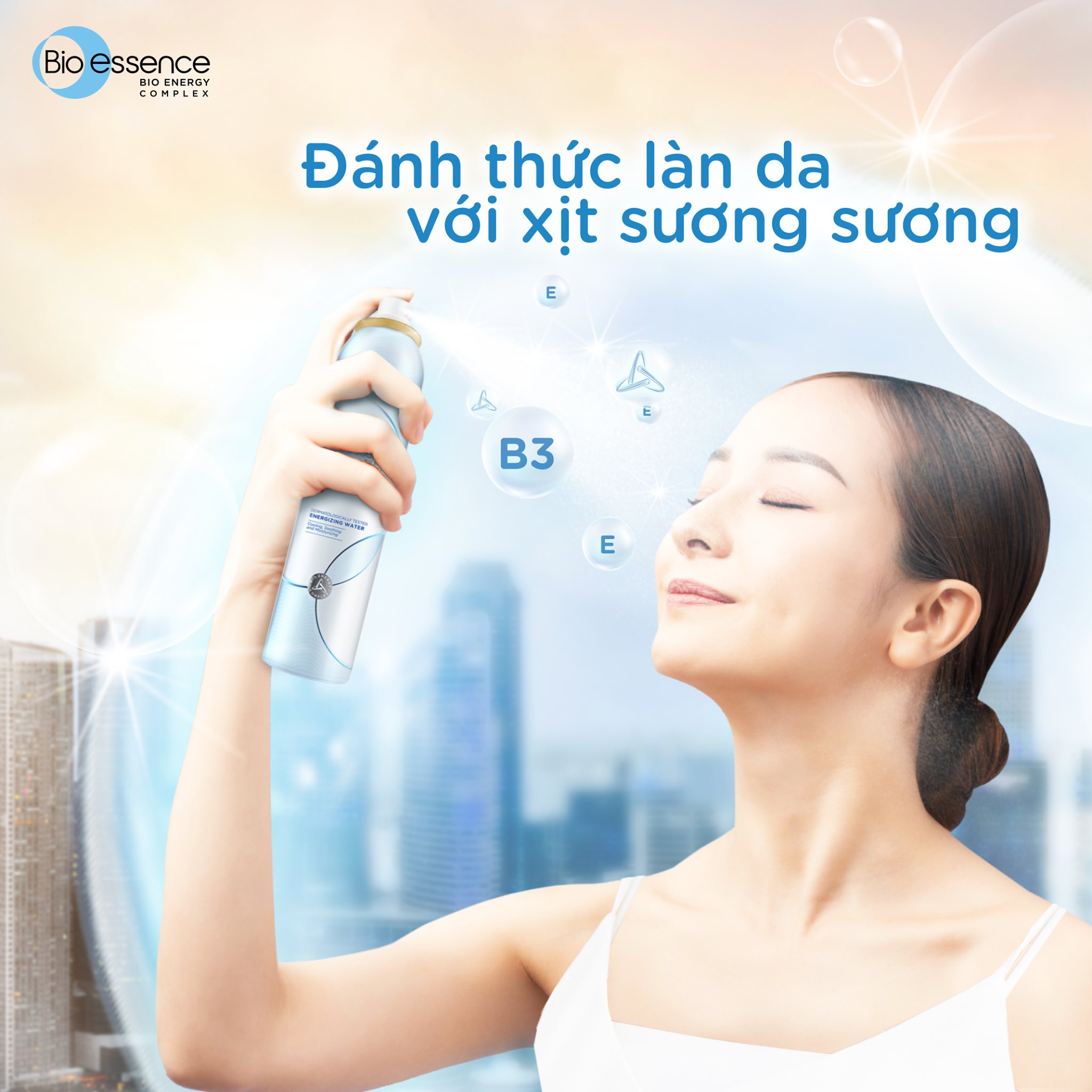 Nước xịt khoáng dưỡng da Energizing Water Bio-essence