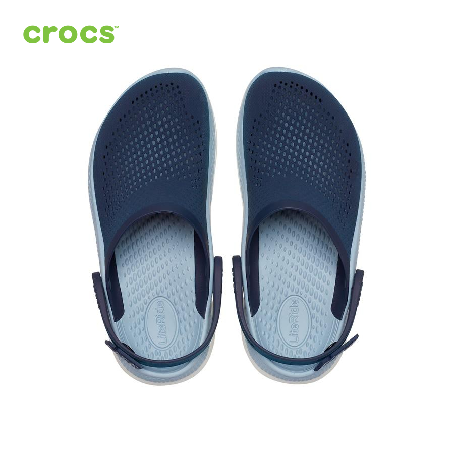 Giày lười nam Crocs LiteRide 360 Clog U Navy/Blue Grey - 206708-4TA