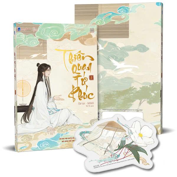 Sách - Thiên Quan Tứ Phúc - Bản Hoạt Hình - Tập 5 - Tặng Kèm Bookmark PVC