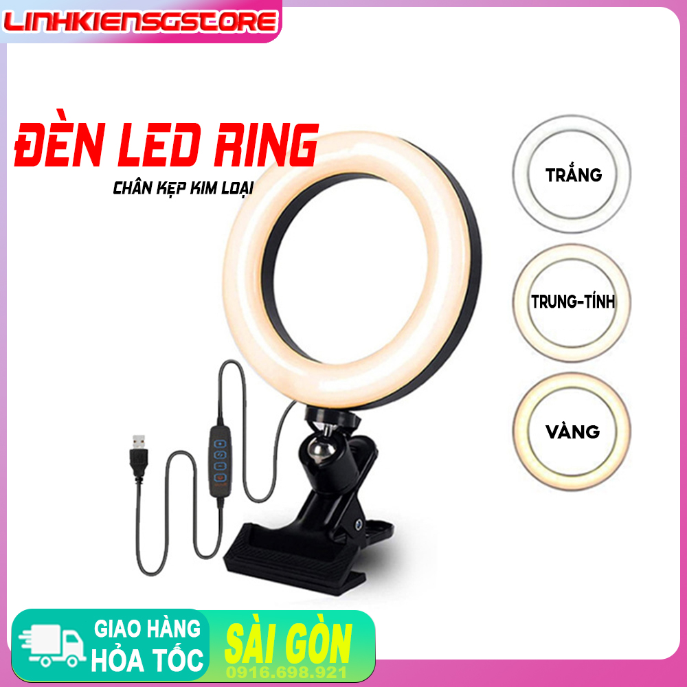 Đèn LED 3 Chế Độ Điều Chỉnh Độ Sáng Chụp Ảnh / Studio