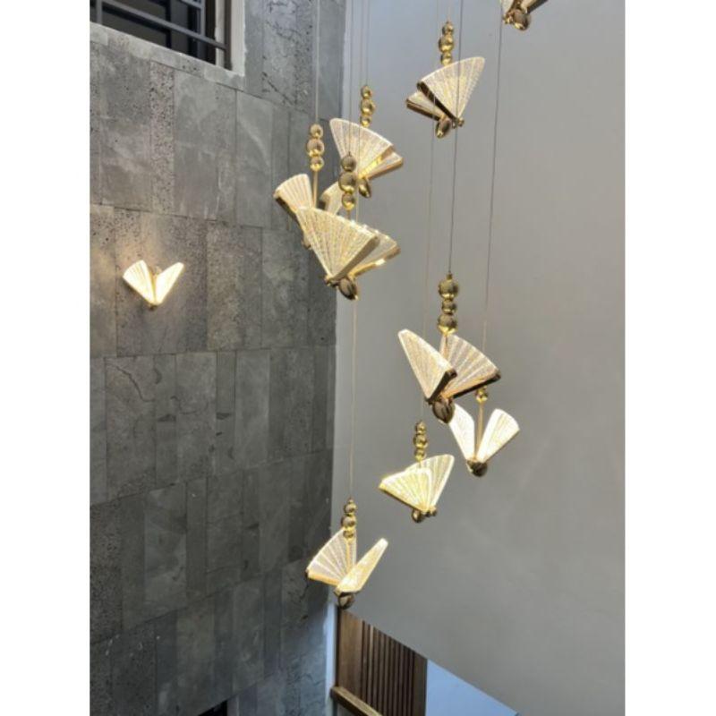 Bộ đèn ong bướm cho phong cách lãng mạn, đèn bàn, đèn cây trang trí phòng khách, đèn phòng ngủ cao cấp