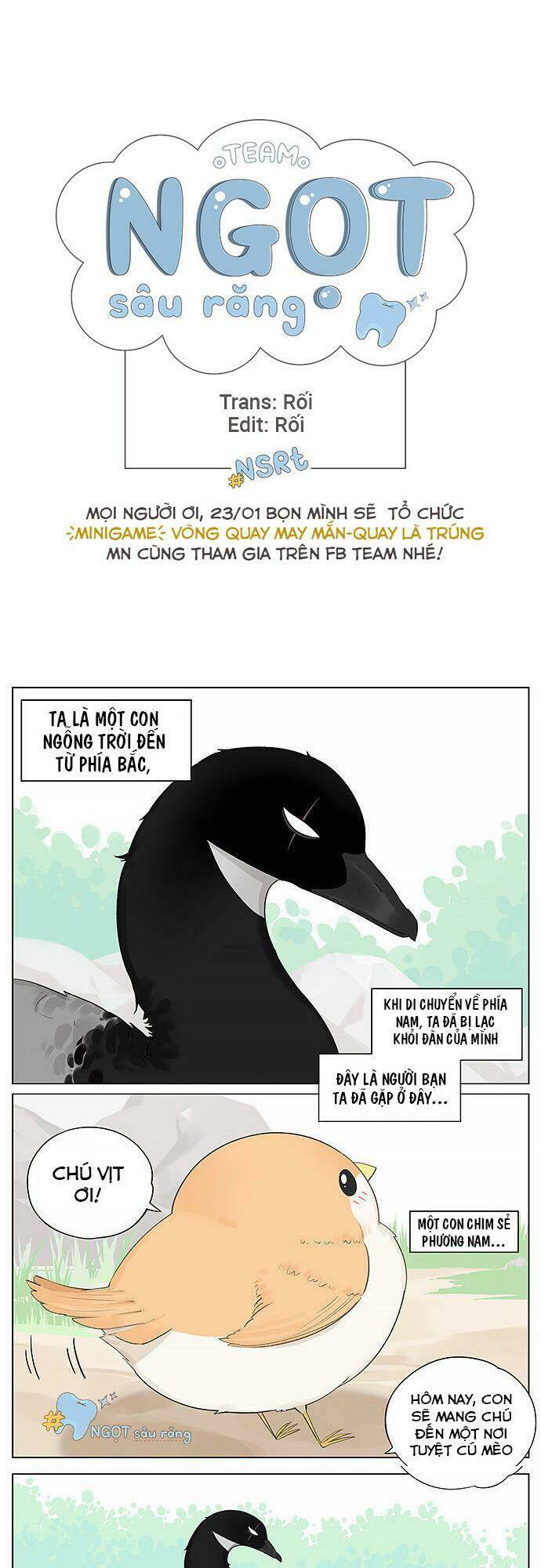 chim sẻ gọi ngỗng trời chapter 14 1