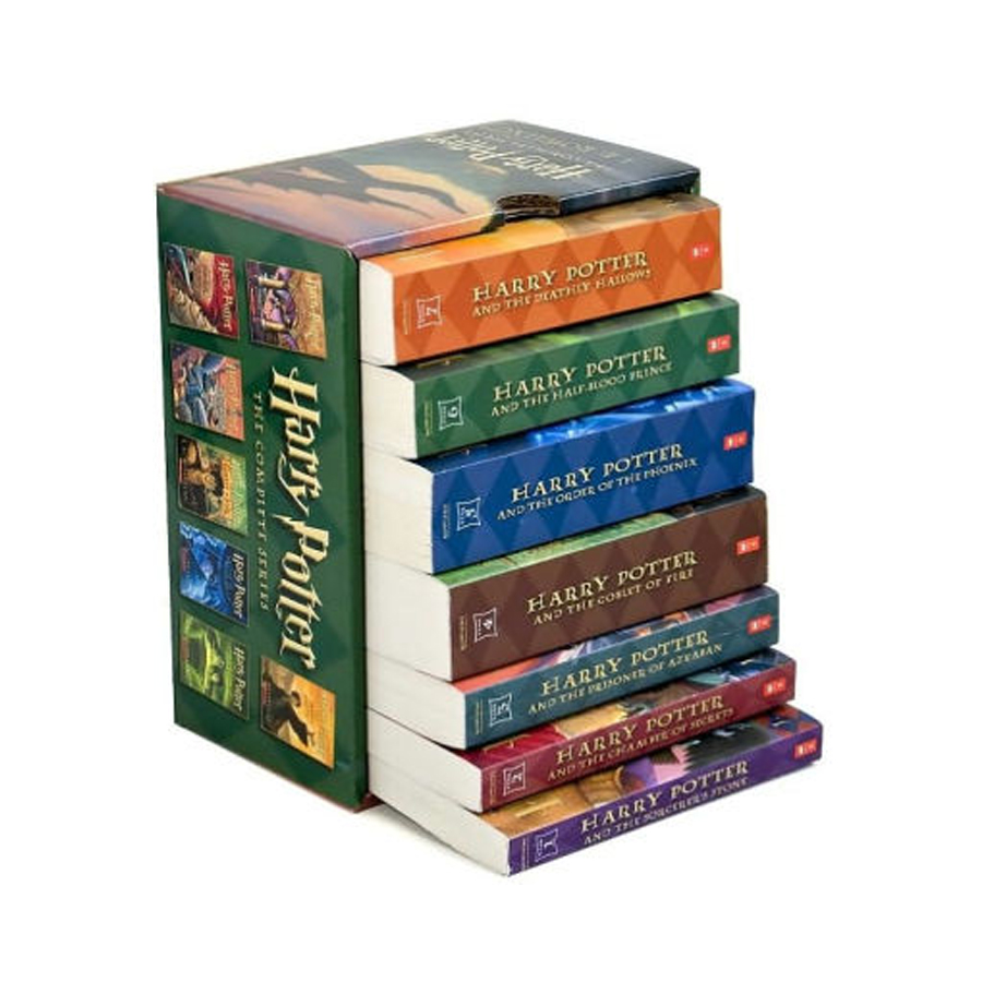 Harry Potter - Paperback Boxed Set : Books 1 - 7 (Scholastic US Version) (English Book)