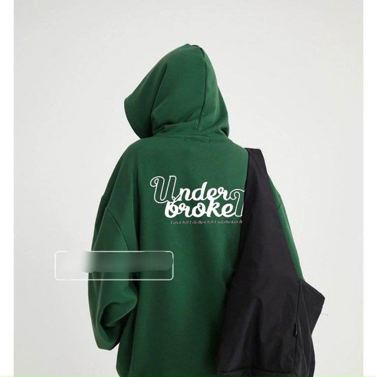 Áo Hoodie Form Rộng Nam Nữ BeeCy underbroken Chất Nỉ Pe Dày Dặn Ulzzang Unisex Thời Trang