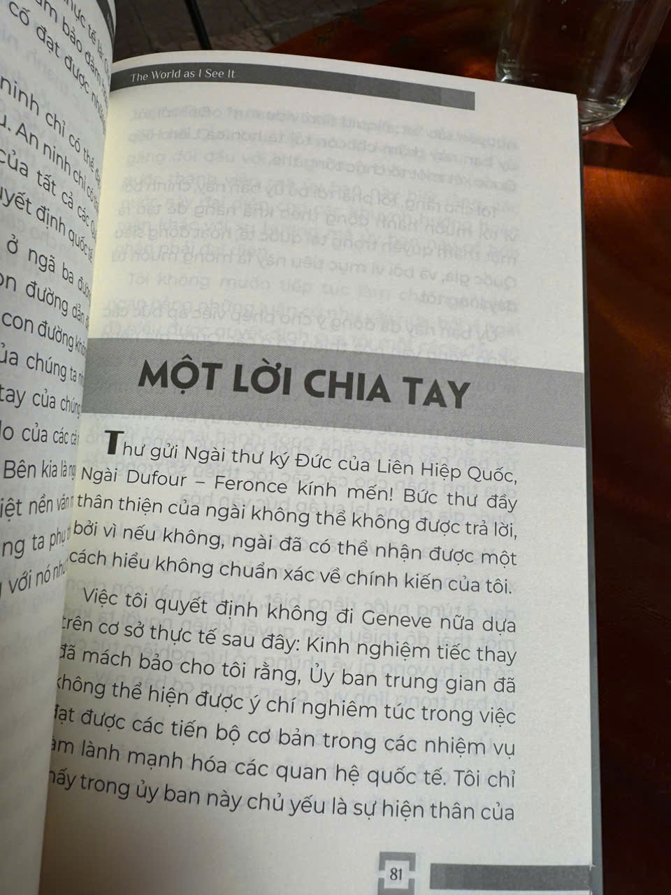 THẾ GIỚI NHƯ TÔI THẤY - The World as I See It - Albert Einstein – Hanoibooks