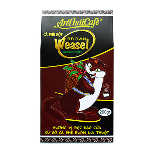 Cà Phê Bột AnTháiCafé Brown Weasel (200g)