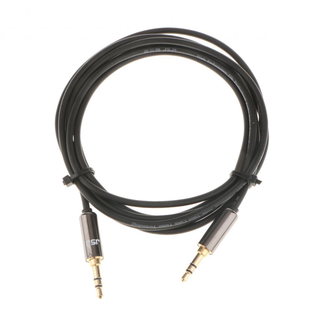 Extension Cable 3.5 Stereo Plug Male To Male Audio Cable Adapter Detachable Part For Audio Music Equipment