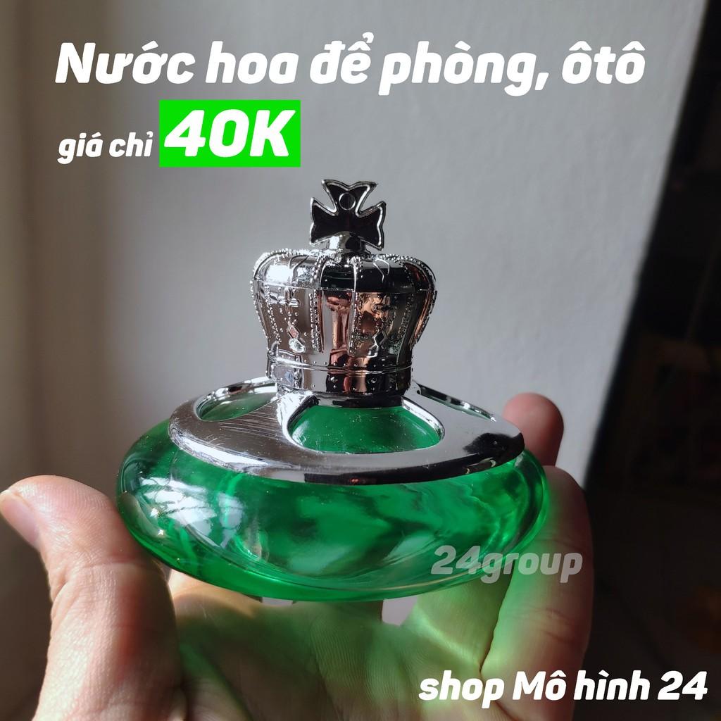 Nước hoa ô tô cao cấp cực sang trọng trang trí phụ kiện cho xe hơi oto sáp thơm nhà tắm