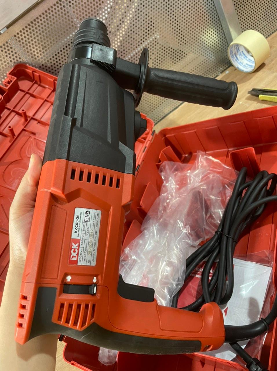 MÁY KHOAN 800W 2.9J DCK KZC06-26 - HÀNG CHÍNH HÃNG