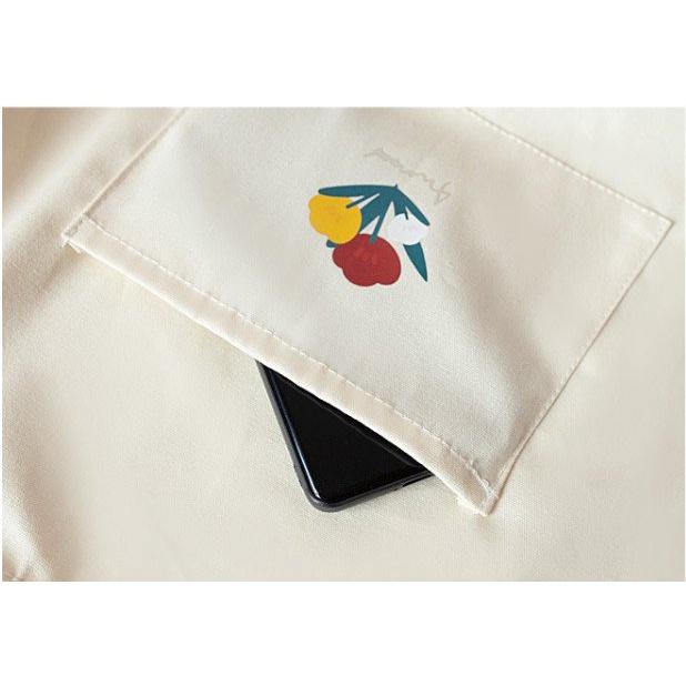 Túi tote vải canvas nữ đựng vừa laptop cỡ lớn đeo vai phong cách Nhật Bản