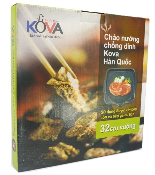 Chảo nướng chống dính Kova Vuông