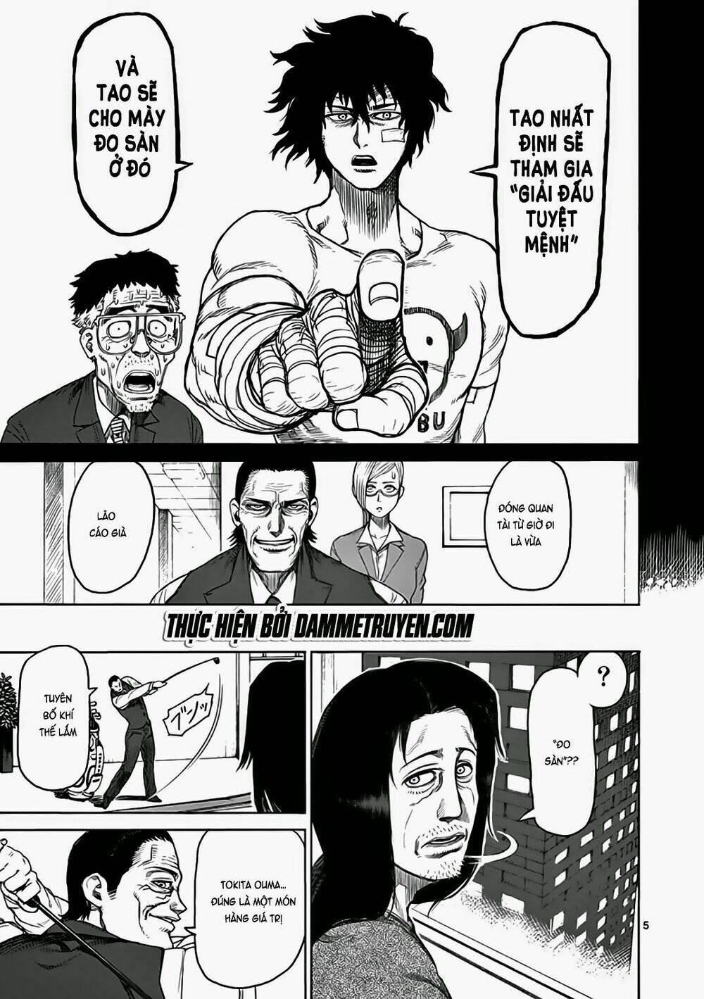 tokita ouma - đấu sĩ atula chapter 20 5